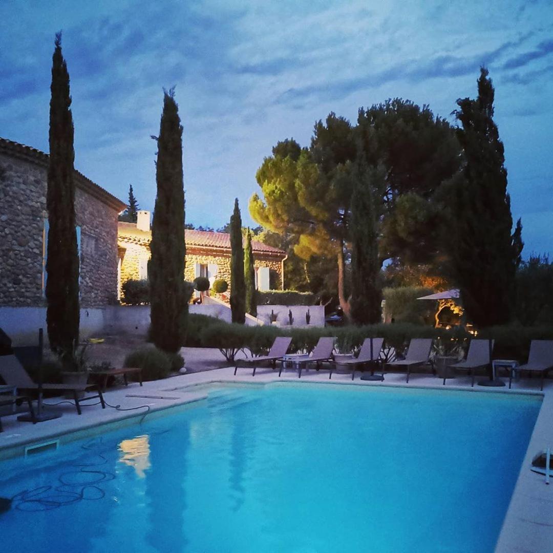 La Fontaine Au Loup Hotel Saint-Maurice-sur-Eygues Luaran gambar
